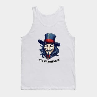 Remember Remember The 5th Of November | Guy Fawkes Night Tank Top